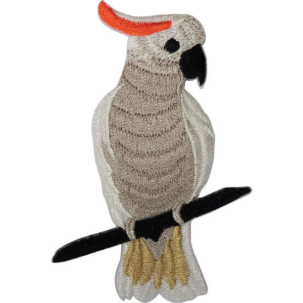 Parrot Patch Iron Sew On Bird Cockatoo Parakeet Macaw Embroidered Badge Applique