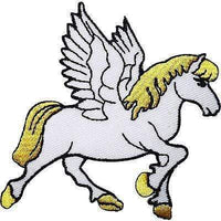 Pegasus Horse Embroidered Iron / Sew On Patch Clothes Bag Jacket Hat Shirt Badge