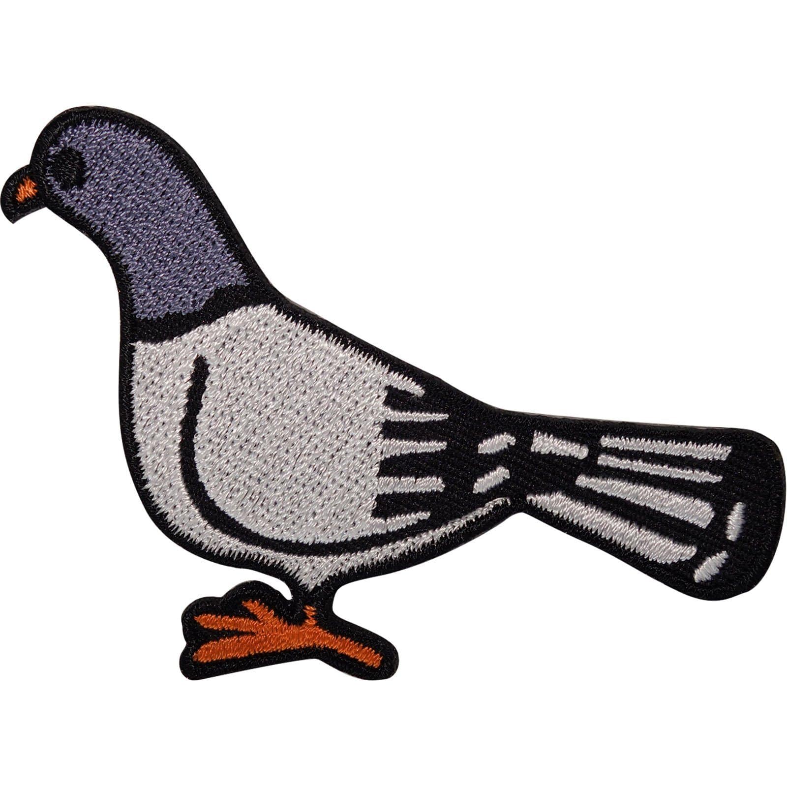 Pigeon Patch Iron Sew On Clothes Bag Bird Embroidered Badge Embroidery Applique