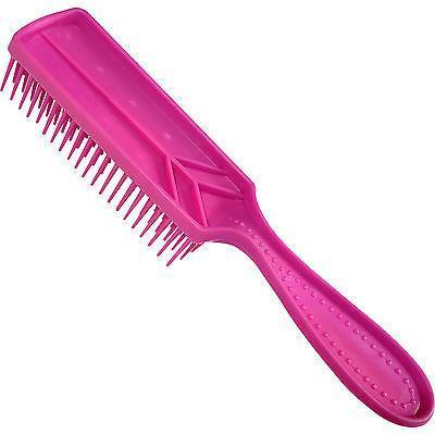 Pink Detangle Frizzy Curly Thick Straight Hair Brush Hairdresser Salon Girl Comb Pink Detangle Frizzy Curly Thick Straight Hair Brush Hairdresser Salon Girl Comb
