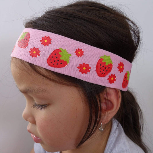 Pink Strawberry Hairband Headband Girls Toddlers Baby Child Hair Head Alice Band Pink Strawberry Hairband Headband Girls Toddlers Baby Child Hair Head Alice Band