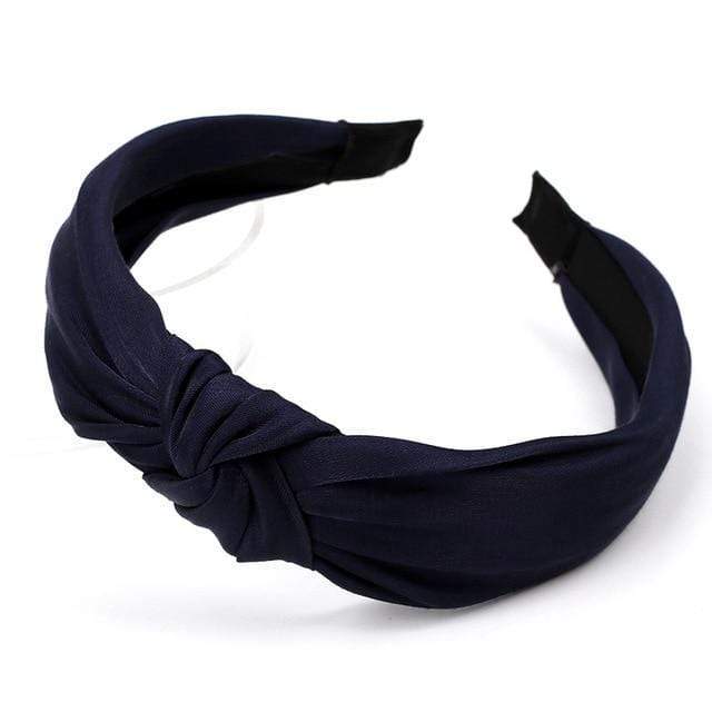 54 1 / China Plain Colour Fabric Headbands Hair Bands Knot Design