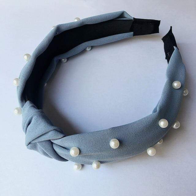 15 / China Plain Colour Fabric Headbands Hair Bands Knot Design