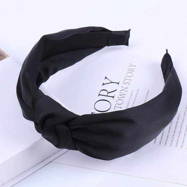 8 / China Plain Colour Fabric Headbands Hair Bands Knot Design