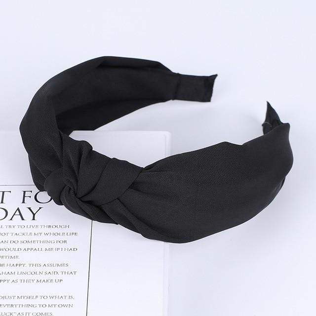 43 / China Plain Colour Fabric Headbands Hair Bands Knot Design
