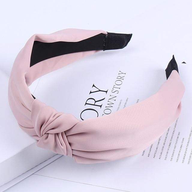 9 / China Plain Colour Fabric Headbands Hair Bands Knot Design
