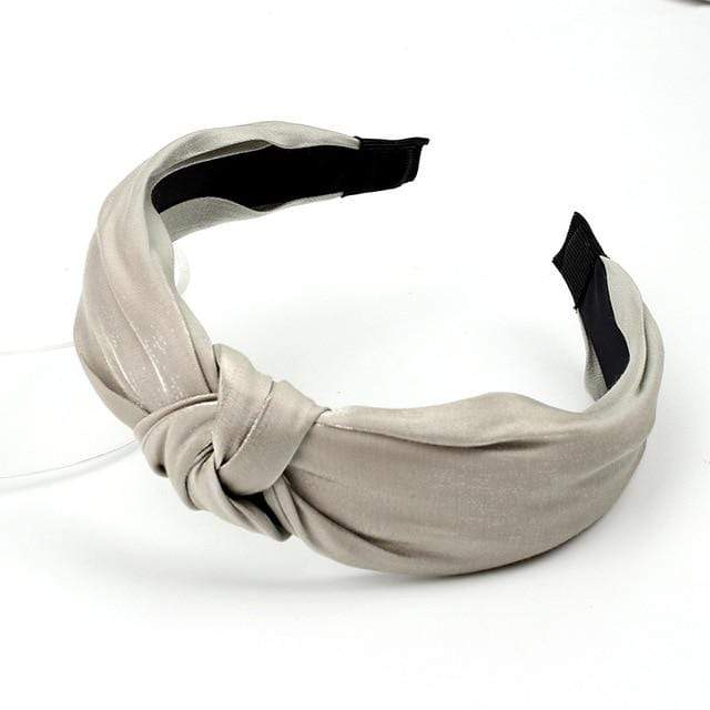 52 1 / China Plain Colour Fabric Headbands Hair Bands Knot Design