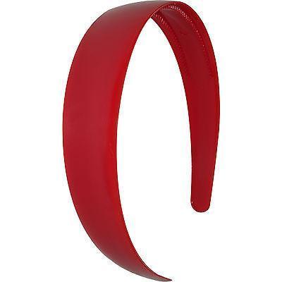 Plain Red Hairband Headband Alice Hair Band Girls Kids Womens Ladies Accessories Plain Red Hairband Headband Alice Hair Band Girls Kids Womens Ladies Accessories