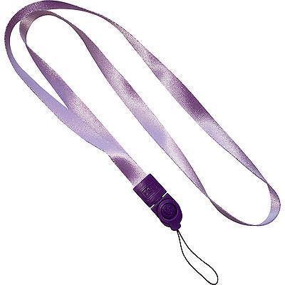 Purple Mobile Cell Phone Neck Strap Lanyard ID Badge Card USB Holder Key Chain