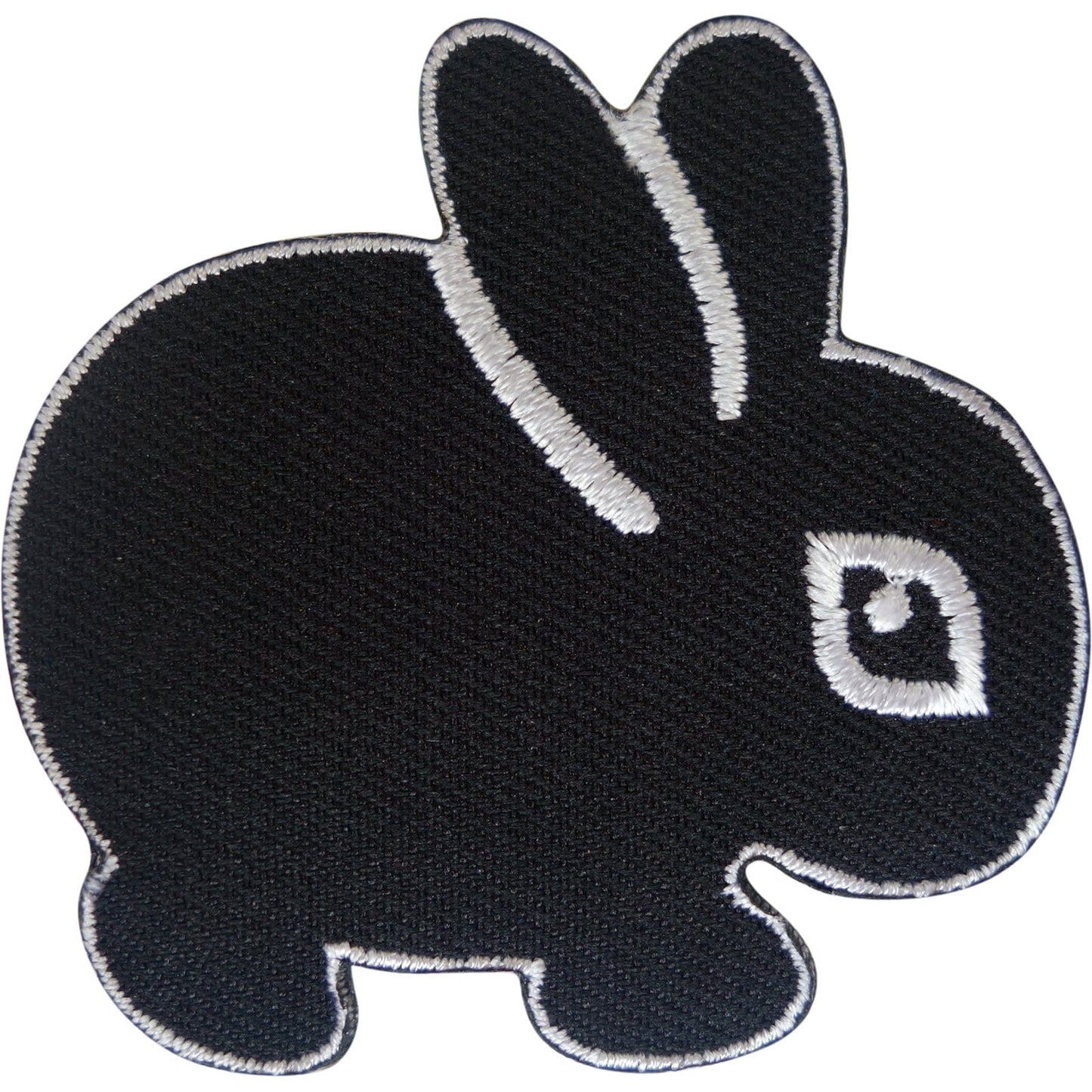 Rabbit Patch Iron On Sew On Clothes Bag Animal Embroidered Badge Crafts Applique