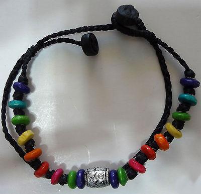 Rainbow Bracelet Wristband Bangle Mens Womens Ladies Boys Girls Kids Jewellery