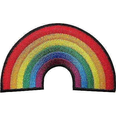 Rainbow Embroidered Iron / Sew On Patch Clothes T Shirt Gay Pride Badge Transfer