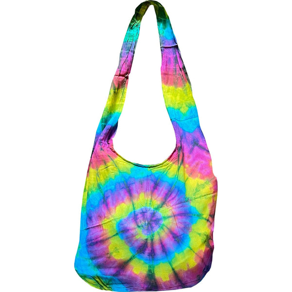 Rainbow Tie Dye Bag Shoulder Messenger Cross Body Travel Beach Holiday Handbag