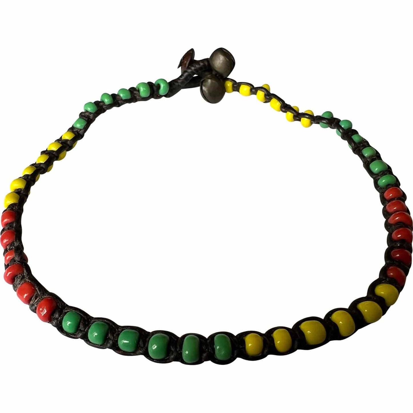 Rasta Anklet Foot Chain Ankle Bracelet Womens Mens Holiday Beach Surf Jewellery