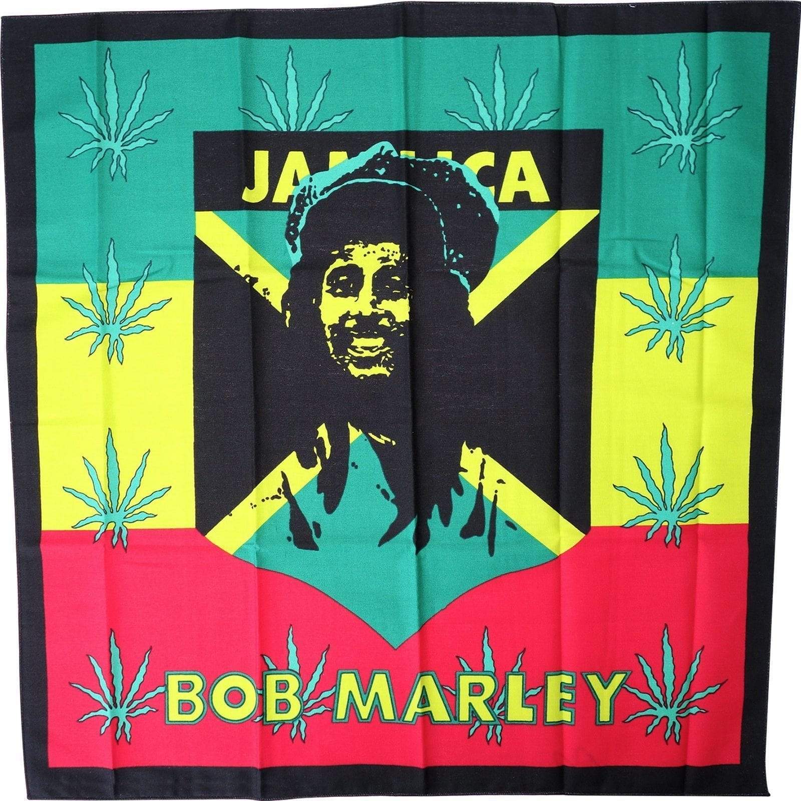 Bob Marley Rasta Bandana Jamaican Reggae Rastafari Music Bandanna Hat Head Scarf