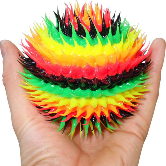 Rasta Rubber Bouncy Ball Unusual Unique Novelty Gift Present Toy Mini Football