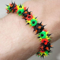 Rasta Rubber Silicone Wristband Bracelet Bangle Mens Womens Girls Boys Jewellery