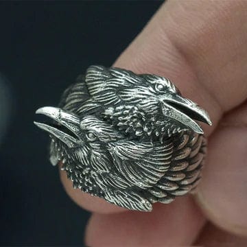 Ravens Ring Made From Stainless Steel