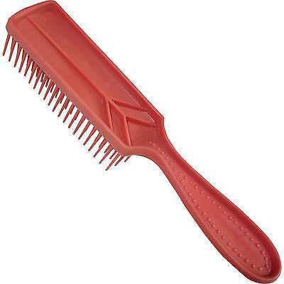 Red Detangle Frizz Curly Thick Straight Hair Brush Barber Hairdresser Salon Comb Red Detangle Frizz Curly Thick Straight Hair Brush Barber Hairdresser Salon Comb