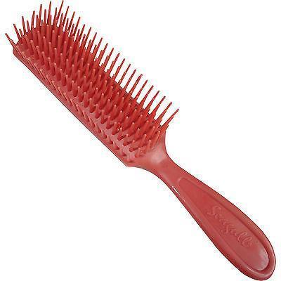 Red Detangle Frizz Curly Thick Straight Hair Brush Barber Hairdresser Salon Comb Red Detangle Frizz Curly Thick Straight Hair Brush Barber Hairdresser Salon Comb