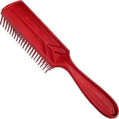 Red Detangle Frizzy Curly Thick Straight Hair Brush Barber Salon Girls Kids Comb Red Detangle Frizzy Curly Thick Straight Hair Brush Barber Salon Girls Kids Comb