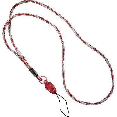 Red Mobile Cell Phone Neck Strap Lanyard ID Card Key USB Stick Holder Keychain Red Mobile Cell Phone Neck Strap Lanyard ID Card Key USB Stick Holder Keychain