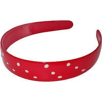 Red White Dots Hairband Headband Alice Hair Band Girls Womens Childs Accessories Red White Dots Hairband Headband Alice Hair Band Girls Womens Childs Accessories