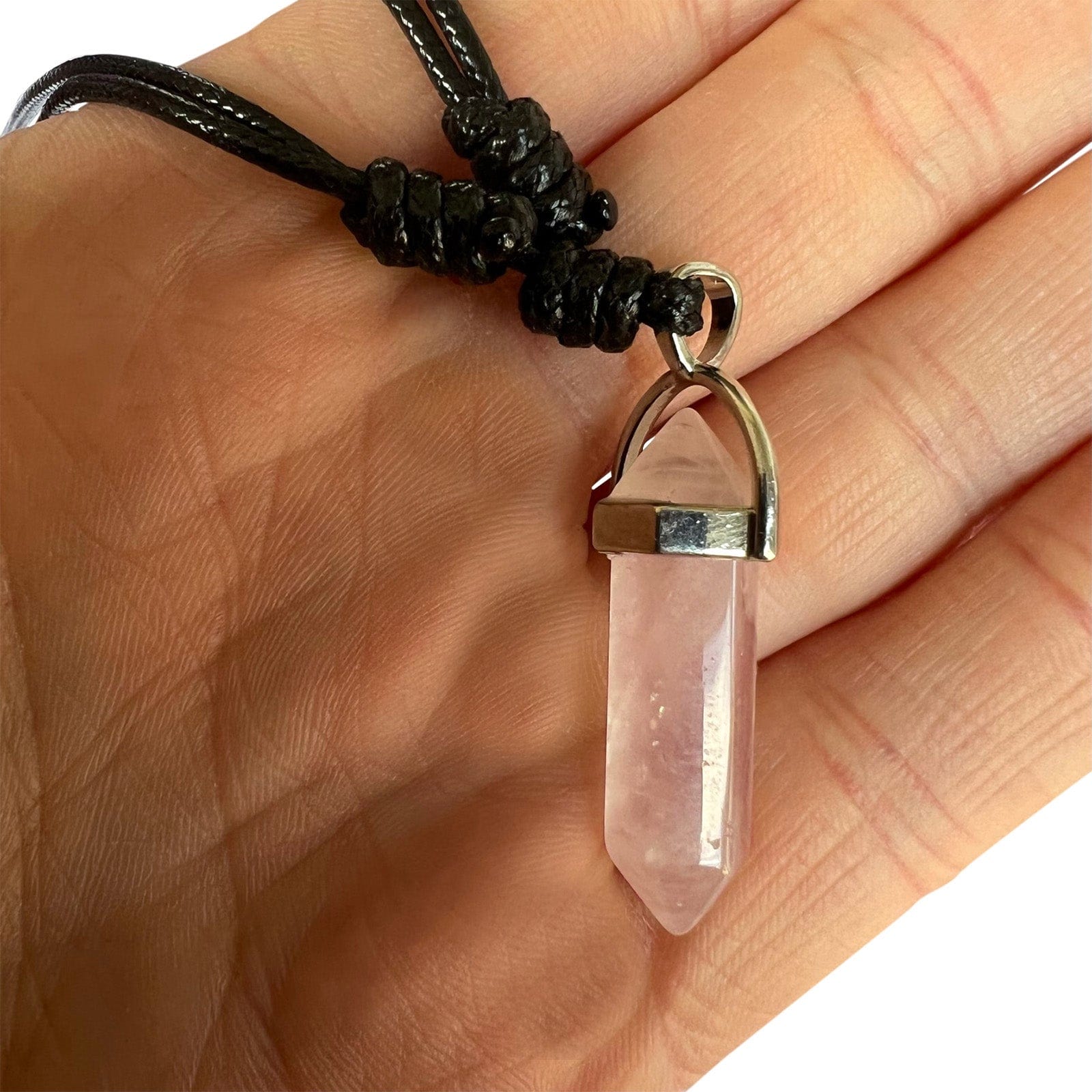 Citrine Bar Necklace Natural Pendant Quartz Crystal Choker Gift Men Women |  eBay