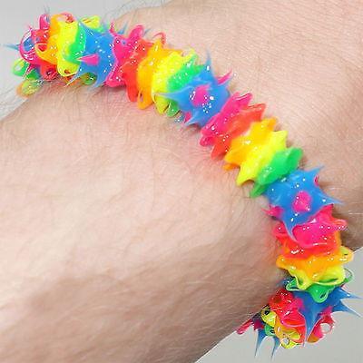 Rubber Silicone Rainbow Wristband Bracelet Bangle Gay Pride Lesbian LGBT Jewelry