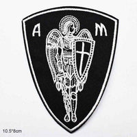 Saint Angel Knights Templar Shield Patch Iron On Patch Sew On Patch Embroidered Badge Embroidery Applique