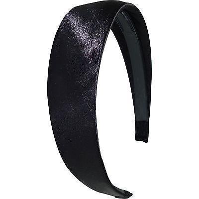 Shiny Black Satin Hairband Headband Alice Hair Band Girl Kids Ladies Accessories Shiny Black Satin Hairband Headband Alice Hair Band Girl Kids Ladies Accessories