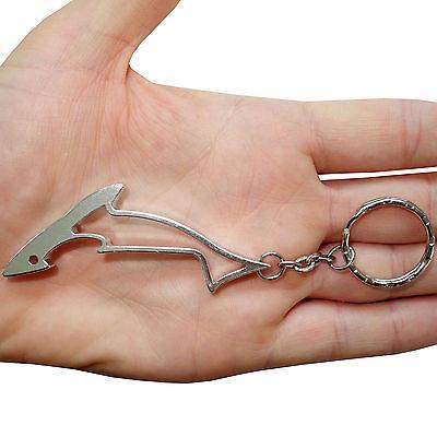 Silver Shark Key Ring Chain Fob Bottle Opener Cool Keyring Keychain Party Toy Silver Shark Key Ring Chain Fob Bottle Opener Cool Keyring Keychain Party Toy