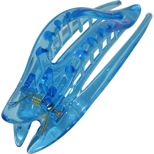 Small Blue Hair Claw Beak Clip Clamp Alligator Grip Grasp Clasp Slide Barrette Small Blue Hair Claw Beak Clip Clamp Alligator Grip Grasp Clasp Slide Barrette