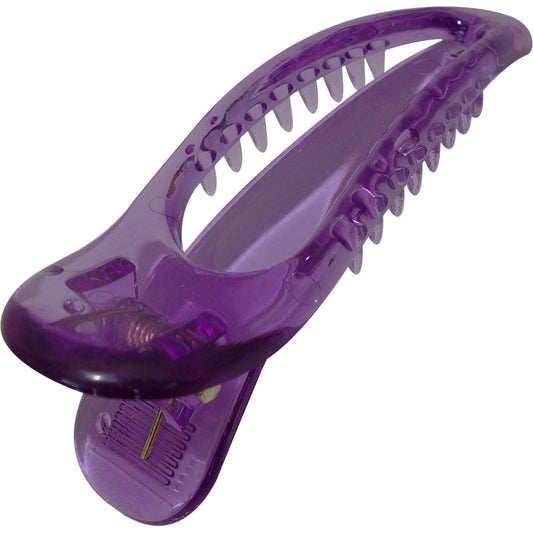 Small Purple Hair Claw Beak Clip Clamp Alligator Grip Grasp Clasp Slide Barrette Small Purple Hair Claw Beak Clip Clamp Alligator Grip Grasp Clasp Slide Barrette