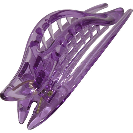 Small Purple Hair Claw Beak Clip Clamp Alligator Grip Grasp Clasp Style Barrette Small Purple Hair Claw Beak Clip Clamp Alligator Grip Grasp Clasp Style Barrette