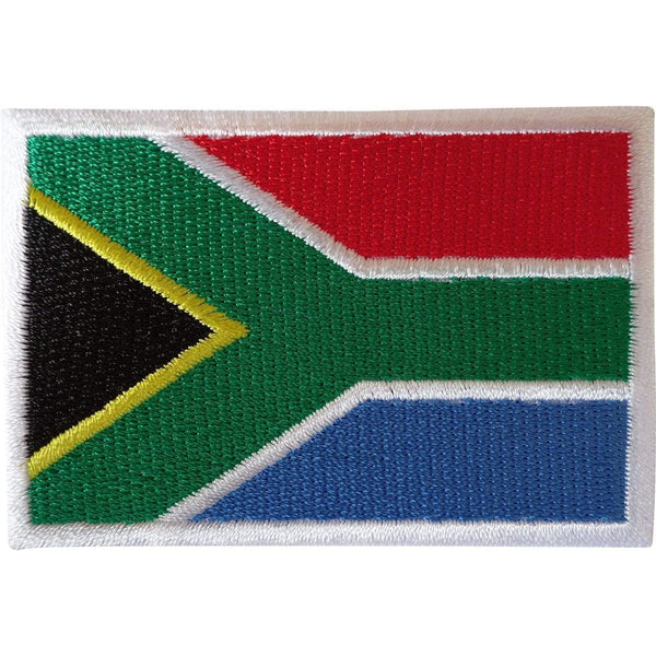 South Africa Flag Patch Iron Sew On Clothes Jacket Bag African Embroidered Badge