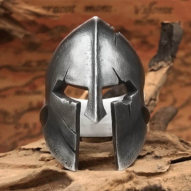Spartan Helmet Ring Made From Stainless Steel