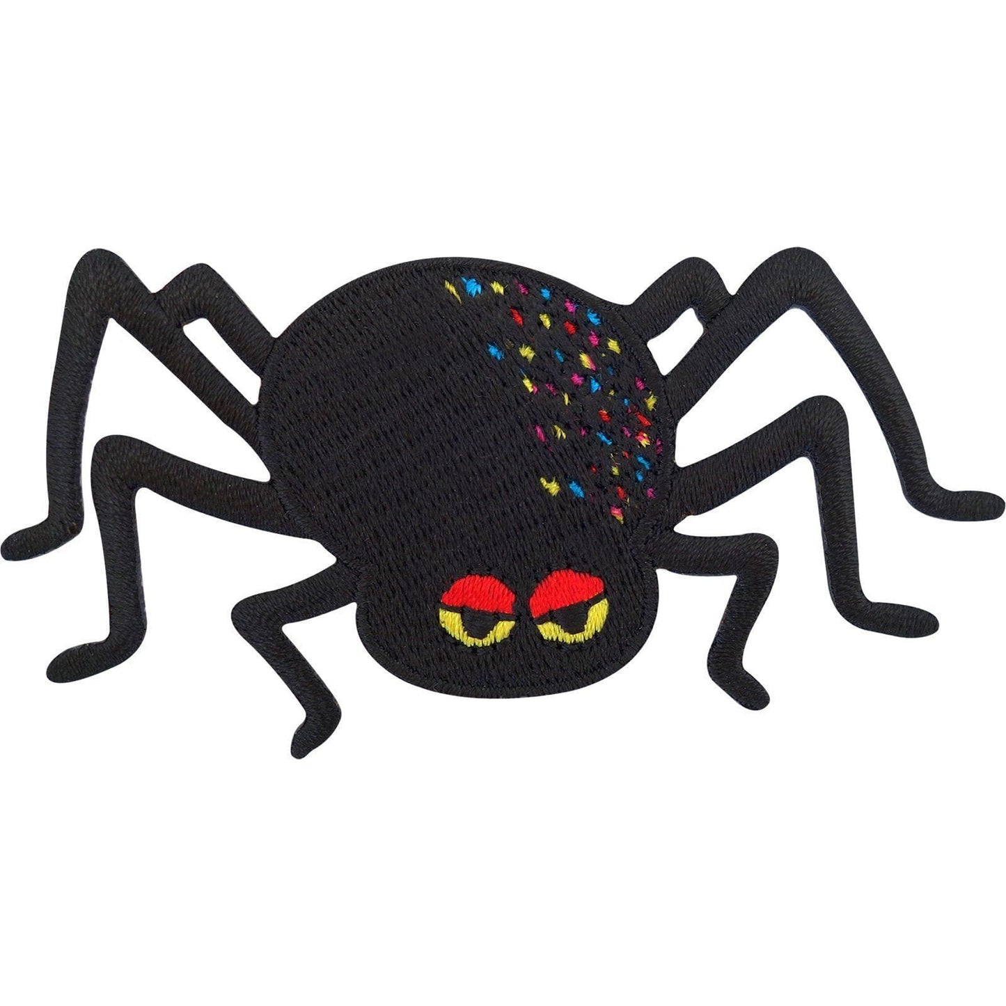 Spider Patch Iron On Badge / Sew On Cloth Embroidered Applique Embroidery Motif