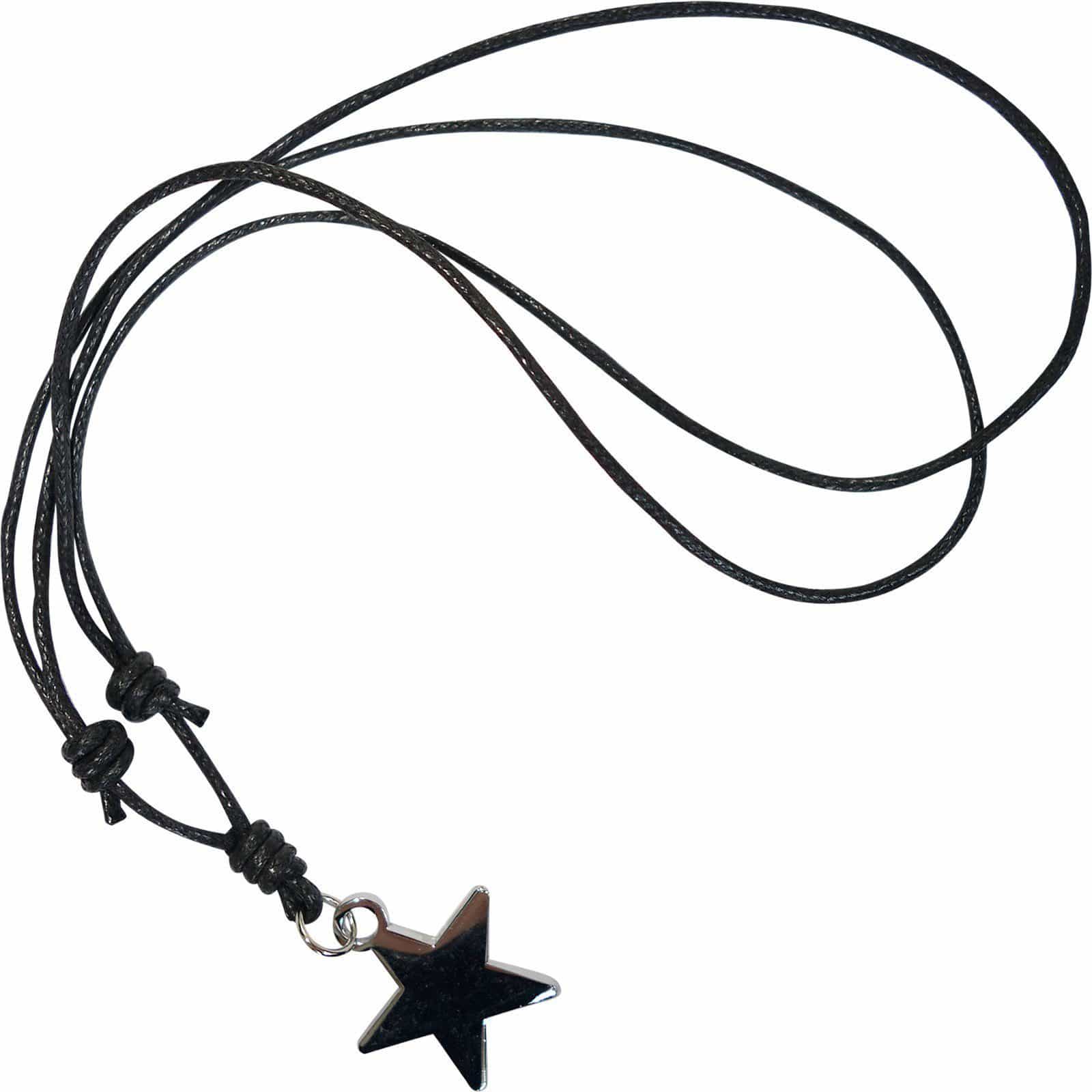 Star Pendant Necklace Chain Mens Womens Girls Boys Childrens Ladies Jewellery
