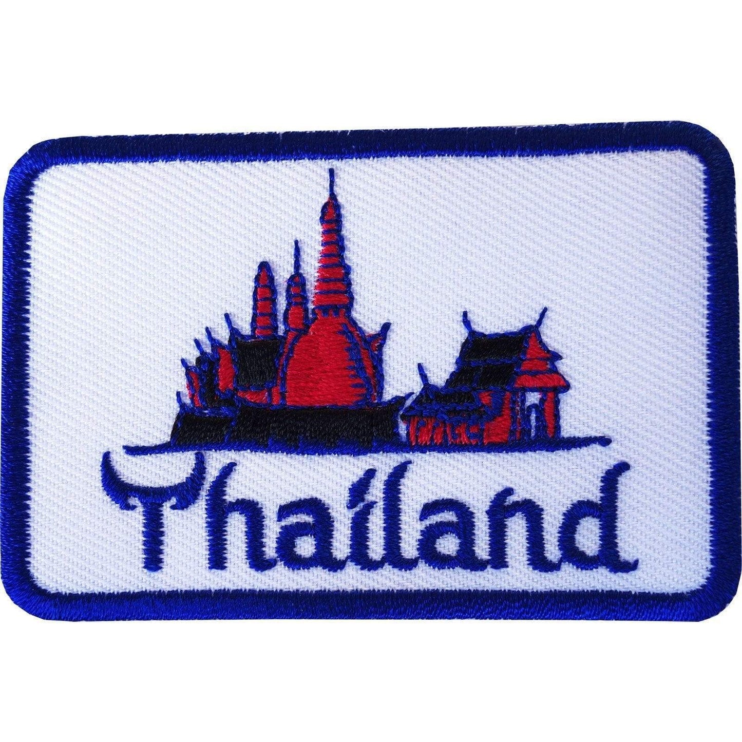 Thailand Patch Iron Sew On Cloth Bag Jeans Jacket T Shirt Thai Embroidered Badge