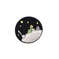 The Little Prince Patch Le Petit Prince Iron On Sew On Patch Moon Stars Planet Space Embroidered Badge Embroidery Applique Motif