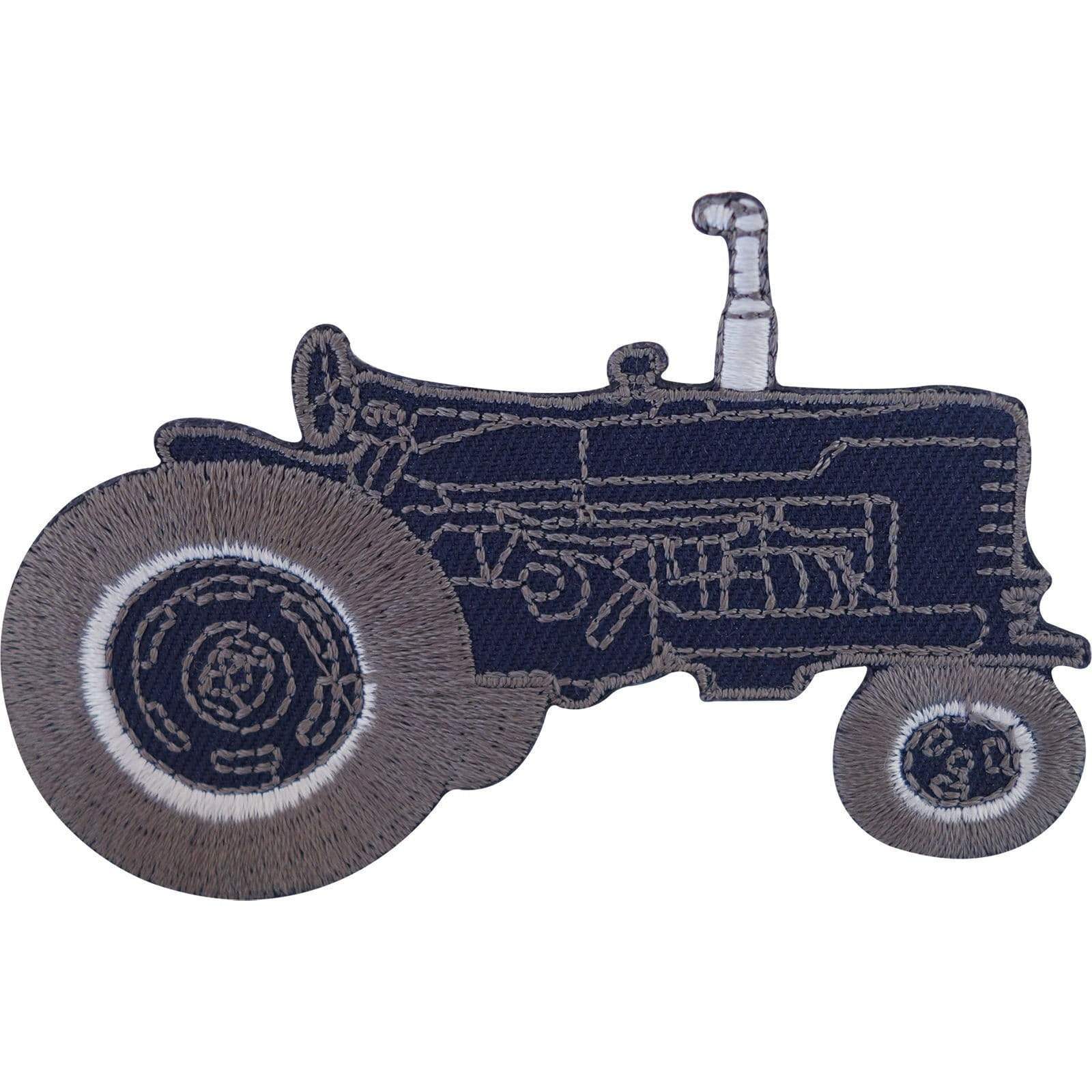 Tractor Iron On Patch Sew On Farmer T Shirt Jacket Jeans Coat Embroidered Badge