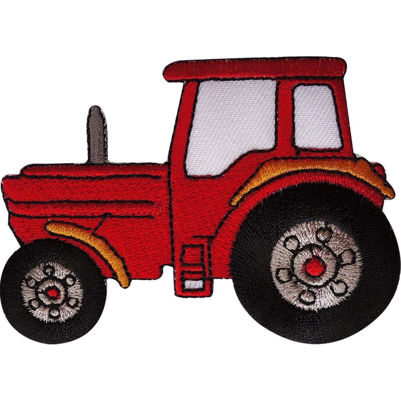 Tractor Patch Embroidered Badge Iron Sew On T Shirt Jeans Embroidery Applique