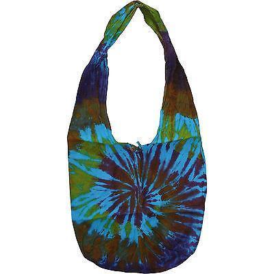 Turquoise Blue Green Purple Tie Dye One Strap Despatch Messenger Bag Handbag Turquoise Blue Green Purple Tie Dye One Strap Despatch Messenger Bag Handbag