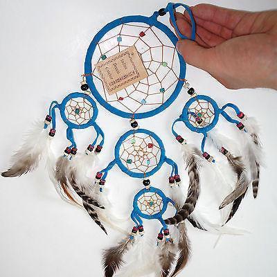 Turquoise Indian Dreamcatcher Boys Girls Bedroom Decoration Small Dream Catcher