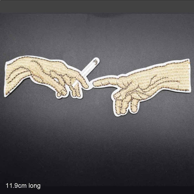 products/two-hands-smoking-sharing-cigarette-iron-on-patch-sew-on-patch-michelangelo-buonarroti-paintings-fingers-embroidered-badge-embroidery-applique-motif-14876113109057.jpg