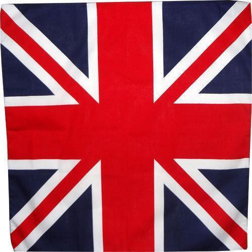UK Flag Bandana United Kingdom British Union Jack Bandanna Hat Headband Hairband