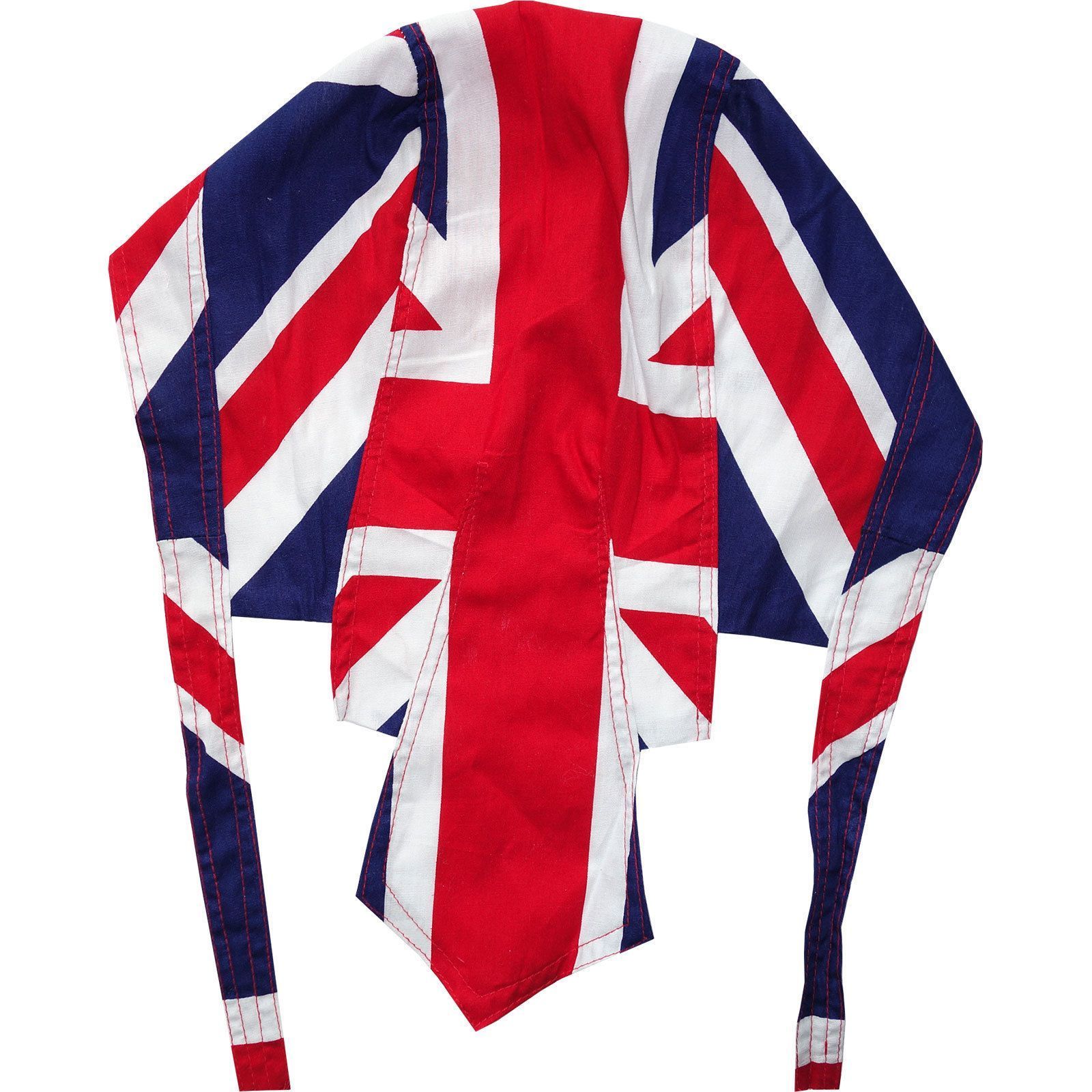 UK Flag Zandana United Kingdom British Union Jack Bandana Doo Dew Du Rag Hat Cap