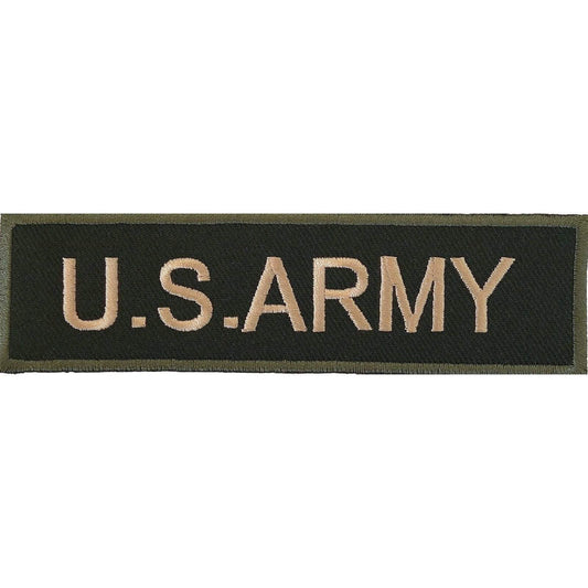 US Army Embroidered Iron / Sew On Patch United States Bag Jacket Military Badge