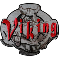 Viking Patch Iron Sew On Clothes Shirt Denim Jeans Bag Costume Embroidered Badge